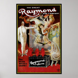 Poster Le Grand Raymon ~ Cabinet de sorcières étranges