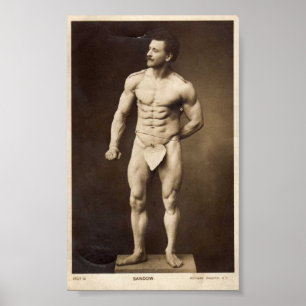 Poster Le grand Sandow