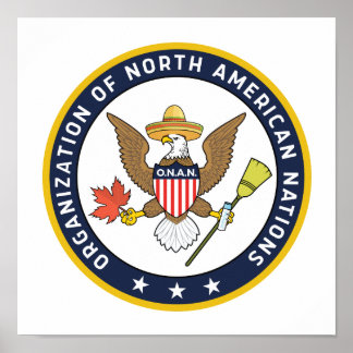 Poster Le Grand Sceau de l'O.N.A.N. - Jest infini