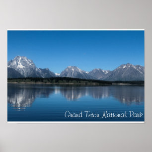 Poster Le Grand Teton Nation Park