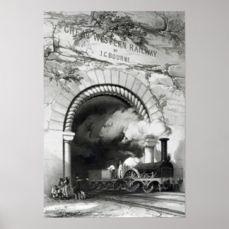 Poster Le Great Western Railway, 1846