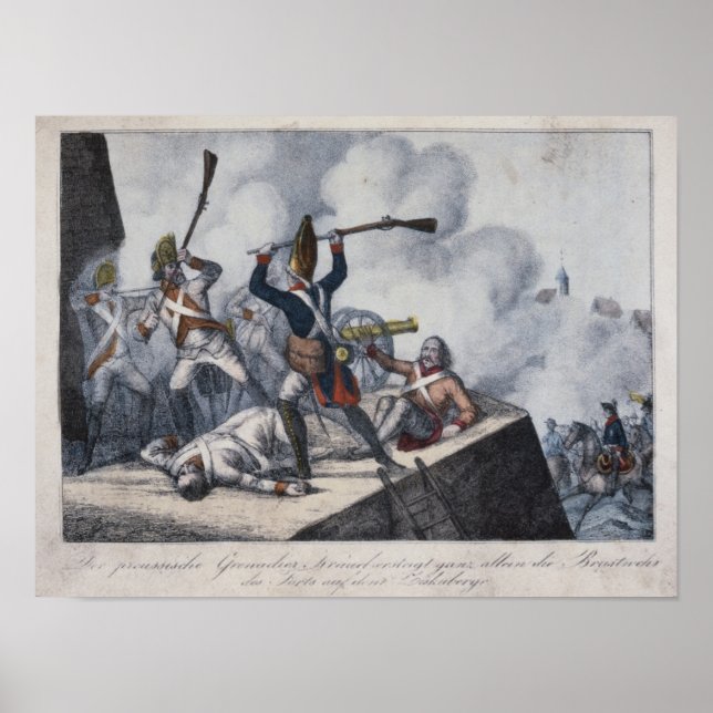 Poster Le Grenadier prussien (Devant)