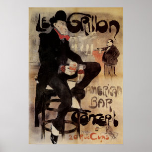 Poster Le Grillon - Art français