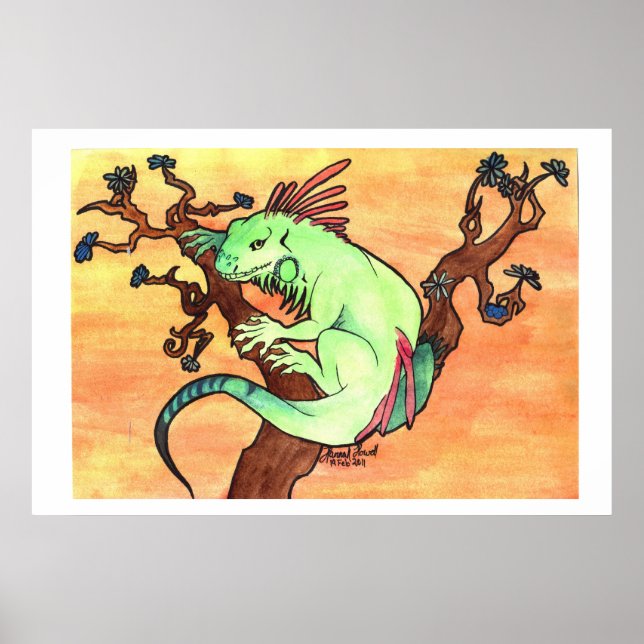 Poster Le grimpeur (Devant)