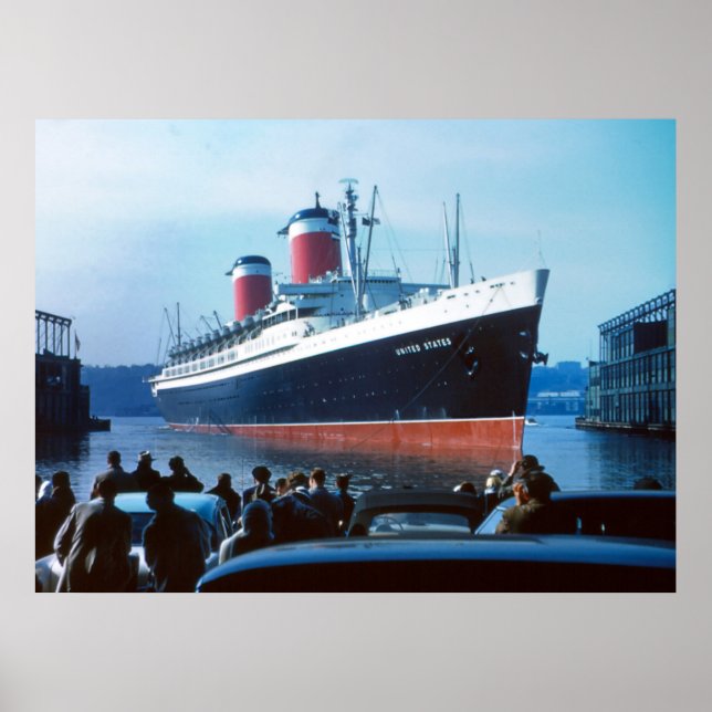 Poster Le gros navire 1957 (Devant)