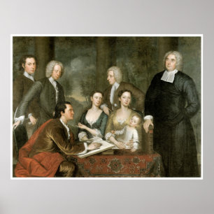 Poster Le groupe des Bermudes - doyen George Berkeley et