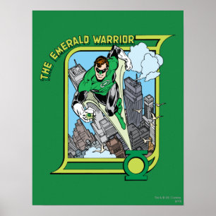 Poster Le guerrier émeraude