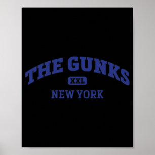 Poster Le Gunks College Style Rock Escalade Area Design