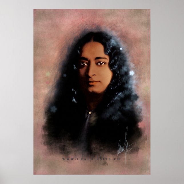 Poster LE GURU - Peinture numérique (Devant)
