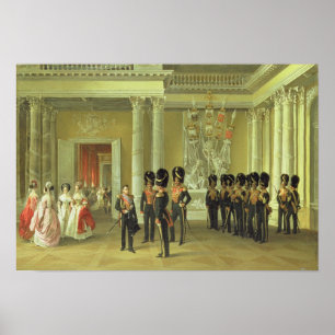 Poster Le Hall héraldique dans le palais d'hiver, St