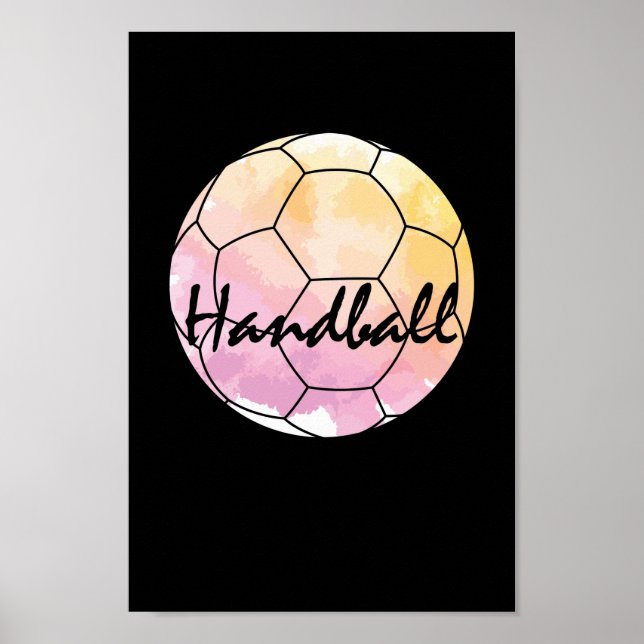 Poster Le handball est tout (Devant)