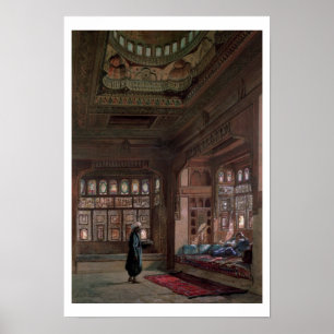 Poster Le harem de cheik Sadat, le Caire, 1870