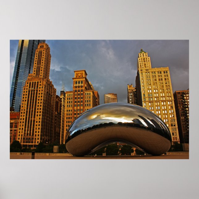 Poster Le haricot de Chicago (Devant)