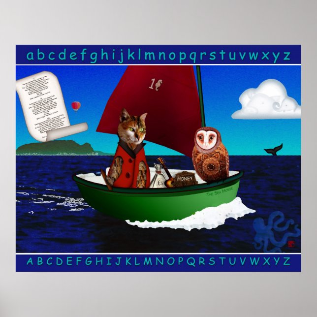 Poster Le hibou et l'affiche de Pussycat (Devant)