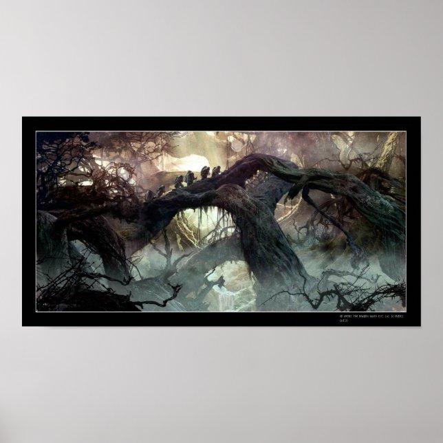 Poster LE HOBBIT : DESOLATION DE SMAUG™ Concept Art 2 (Devant)