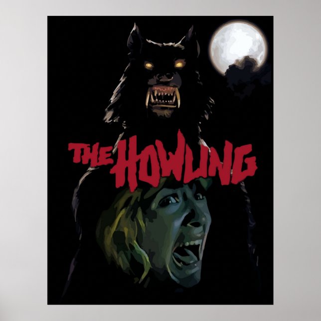 Poster Le hurlement (Devant)