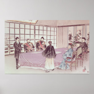 Poster Le Japonais administre Je-TSO et MOU-Tsou