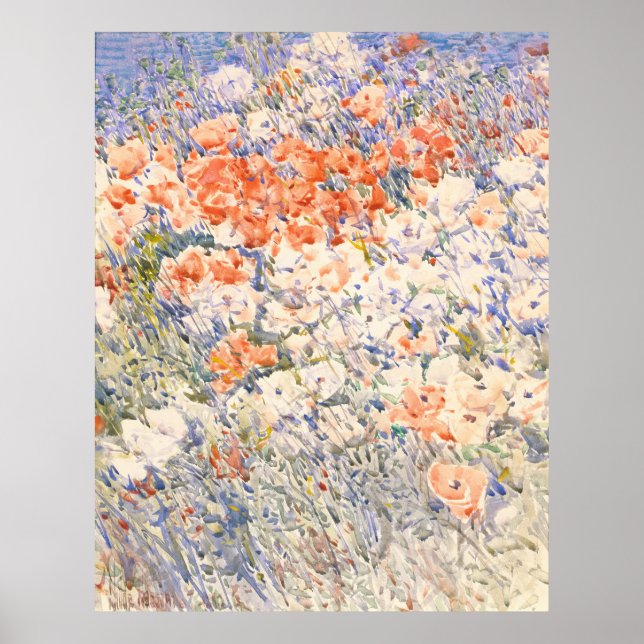 Poster Le jardin de l'île de Hassam (Devant)