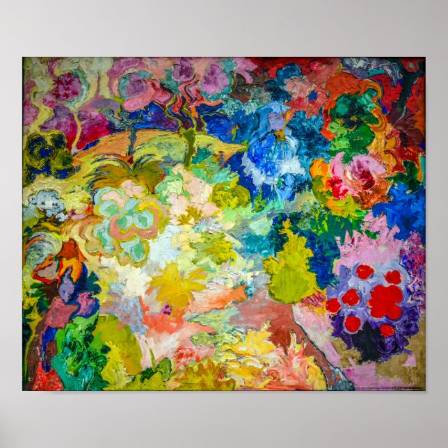 Poster Le Jardin Fleuri | Carl Lohse | (Devant)