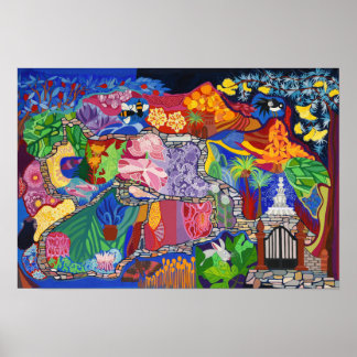 Poster Le jardin sauvage