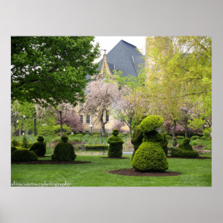 Poster Le jardin tropical Columbus