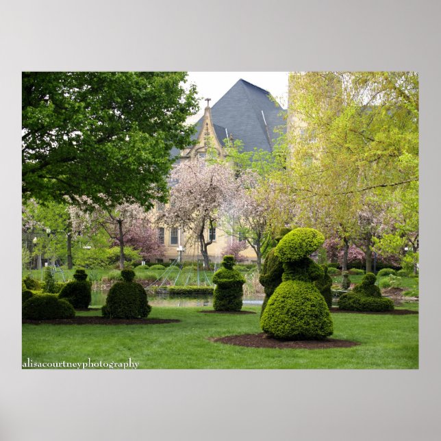 Poster Le jardin tropical Columbus (Devant)