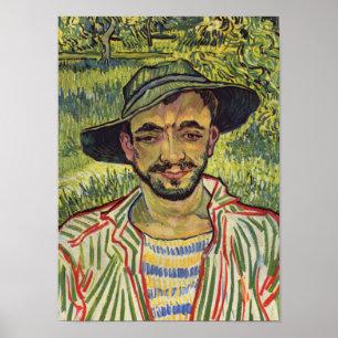 Poster Le jardinier - Vincent Van Gogh