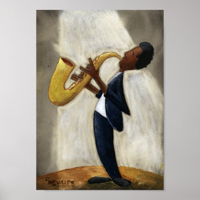 Poster Le Jazzman (Devant)