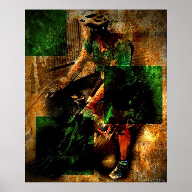 Poster Le Jersey Vert II (Devant)