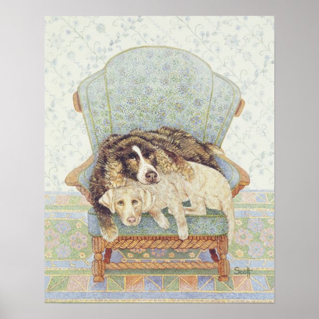 Poster Le jeu d'attente (Devant)