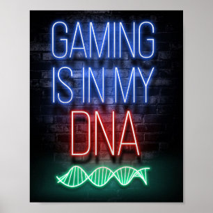 Poster Le Jeu Est Dans Mon ADN