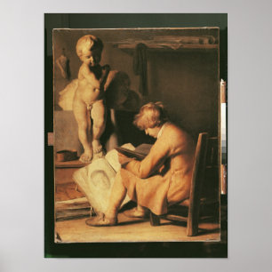 Poster Le jeune artiste