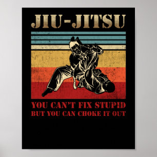 Poster Le Jiu Jitsu Brésilien qu'on ne peut pas résoudre