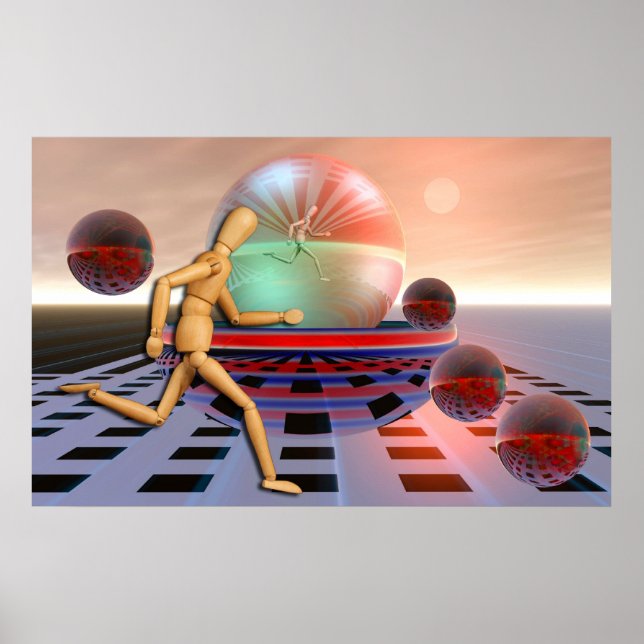 Poster Le jogger (Devant)