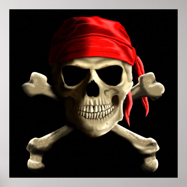 Poster Le Jolly roger (Devant)