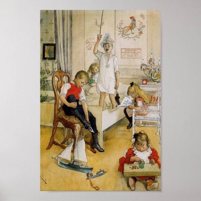 Poster Le Jour Christmas de la Nursery (Devant)