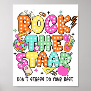 Poster Le Jour de l'Epreuve Enseignant Motivation Test Da