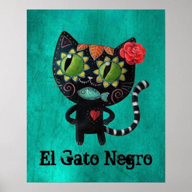 Poster Le jour du chat noir mort (Devant)