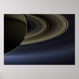 Poster Le jour où la Terre a souri | Cassini | Saturne