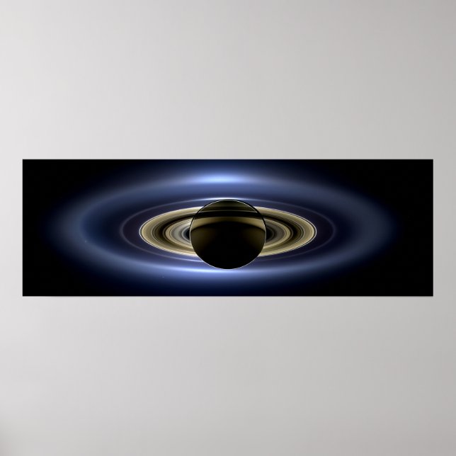 Poster Le jour où la Terre souriait - Planète Saturne (Devant)