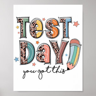 Poster Le Jour Où Vous Avez Obtenu Ce Test D'Époque Ensei