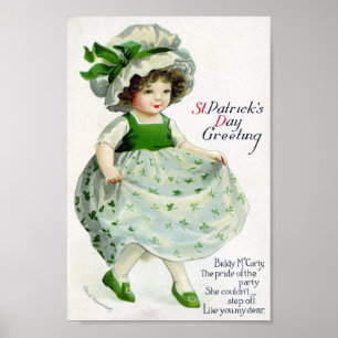 Poster Le jour victorien de St Patrick