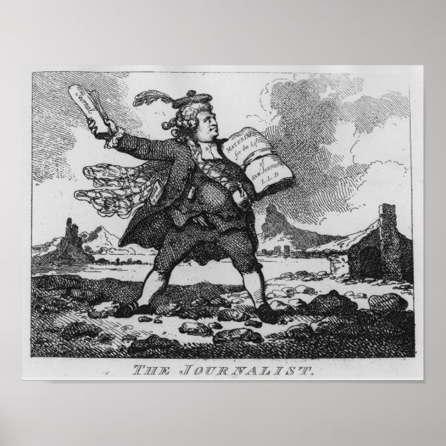 Poster Le journaliste (Devant)