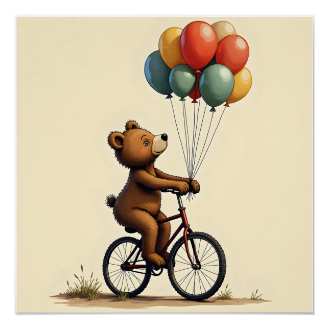 Poster Le joyeux tour de l'ours (Devant)