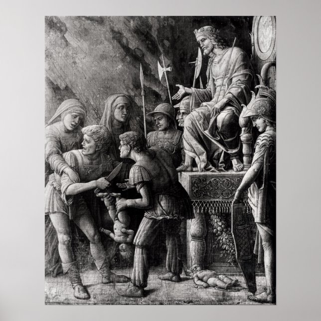 Poster Le jugement de Salomon (Devant)