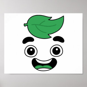 Poster Le jus de goyave conteste le vert