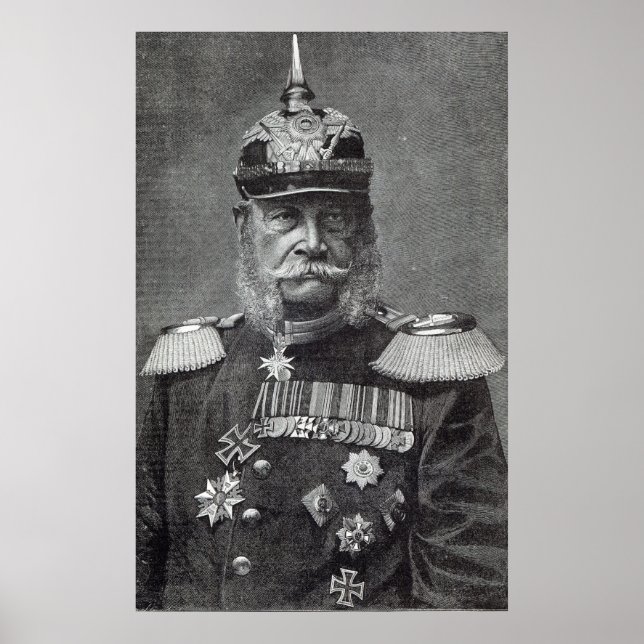 Poster Le Kaiser Wilhelm, de 'Leisure Hour', 1888 (Devant)