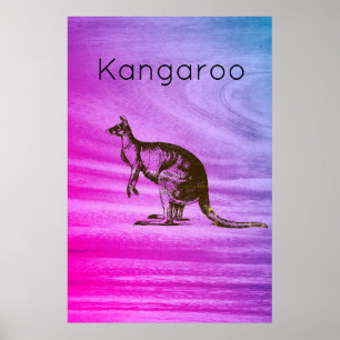 Poster Le Kangourou