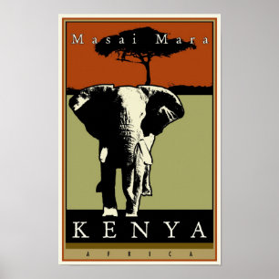 Poster Le Kenya