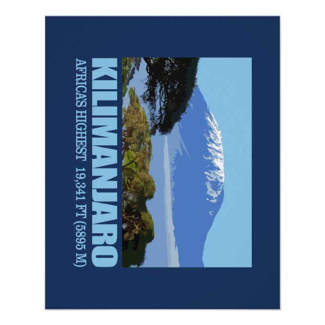 Poster Le Kilimandjaro (Devant)